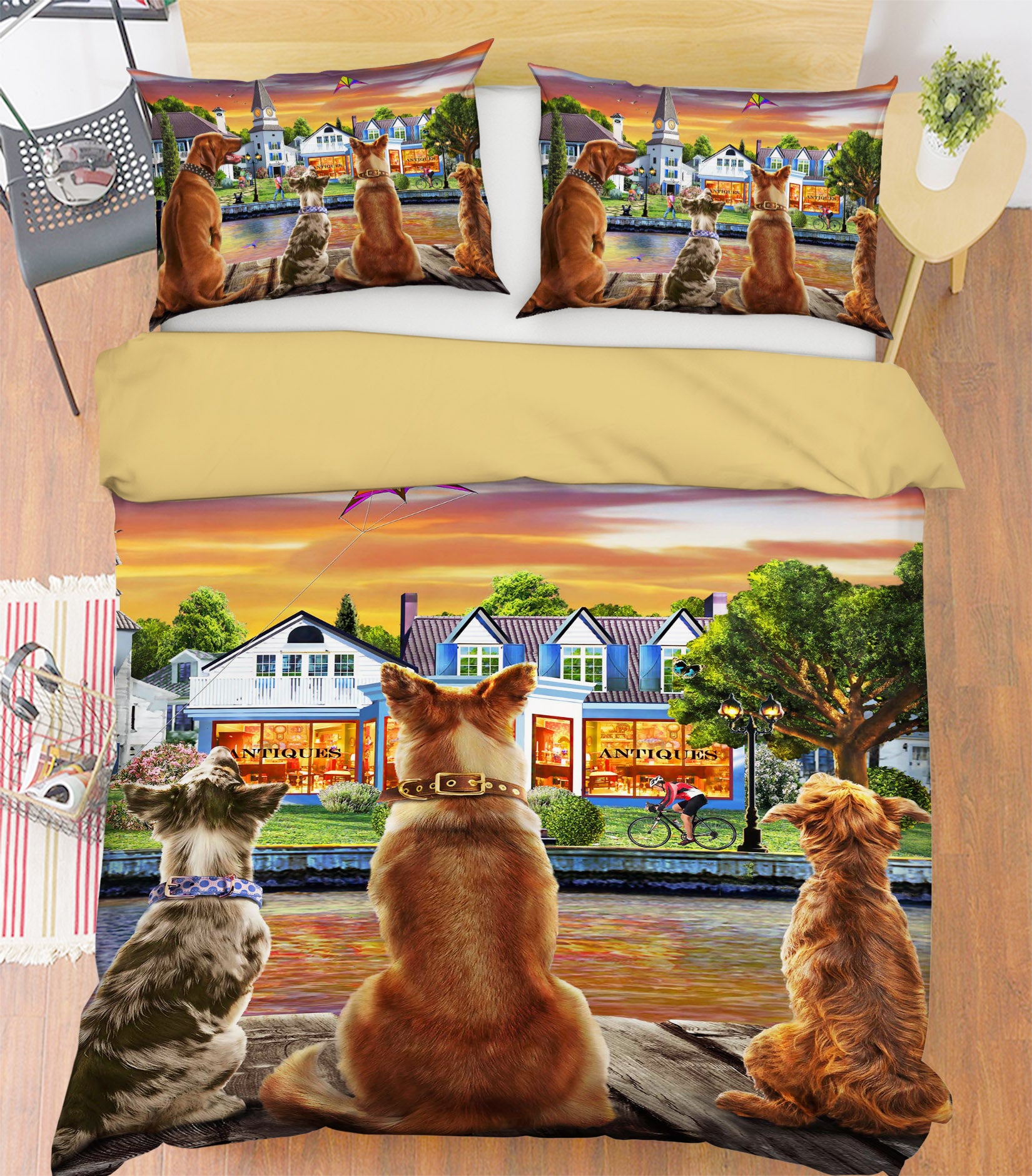 3D Watchdog 2127 Adrian Chesterman Bedding Bed Pillowcases Quilt