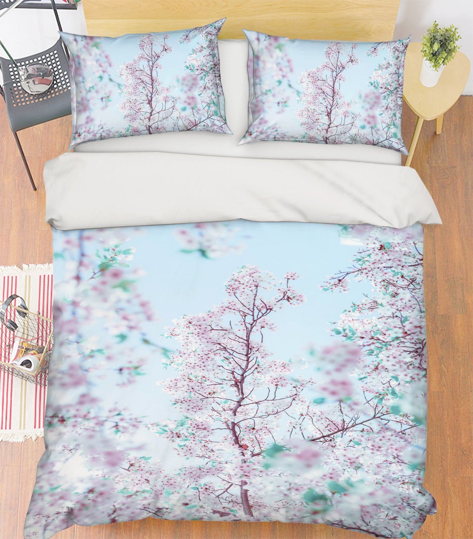 3D Pink Flower 6942 Assaf Frank Bedding Bed Pillowcases Quilt Cover Duvet Cover