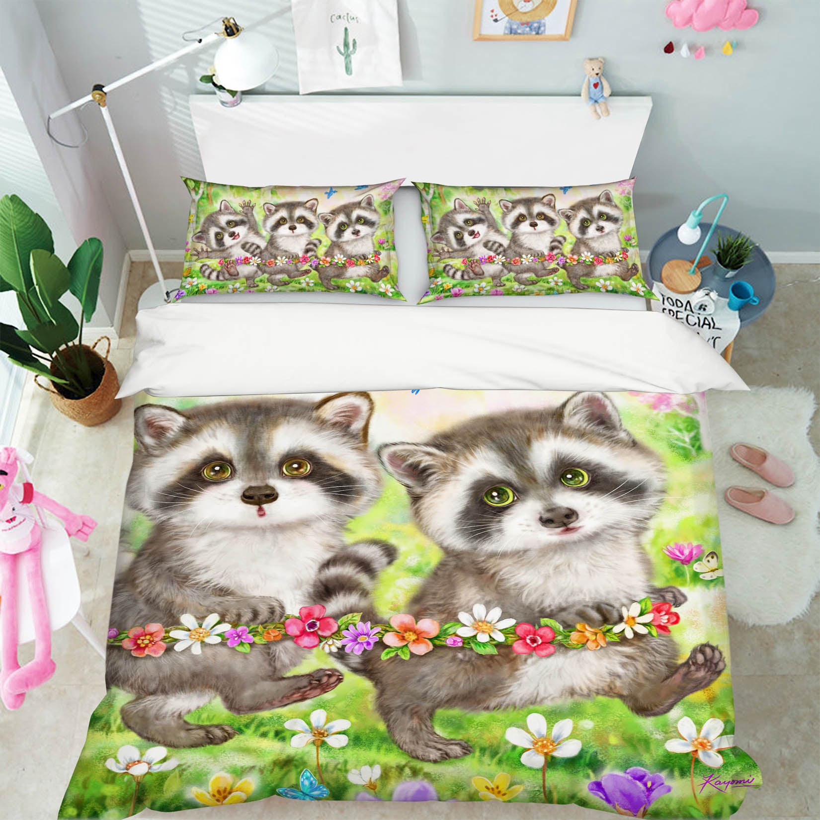 3D Cute Husky 5865 Kayomi Harai Bedding Bed Pillowcases Quilt Cover Duvet Cover