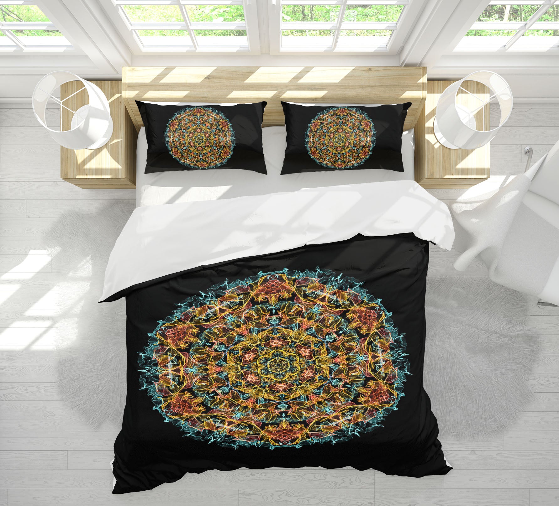 3D Pattern Totem 64037 Bed Pillowcases Quilt