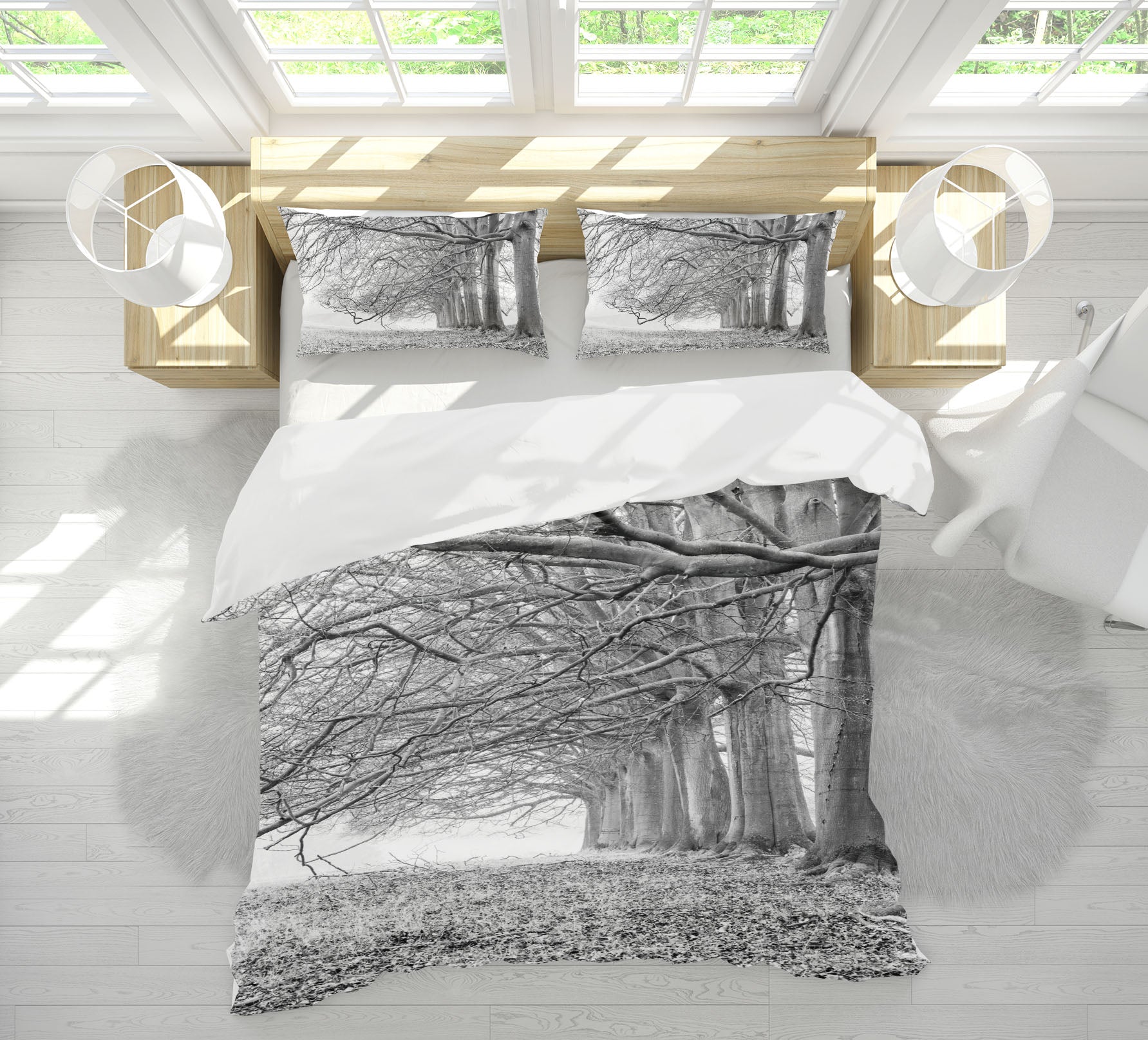 3D Grass Trees 85155 Assaf Frank Bedding Bed Pillowcases Quilt