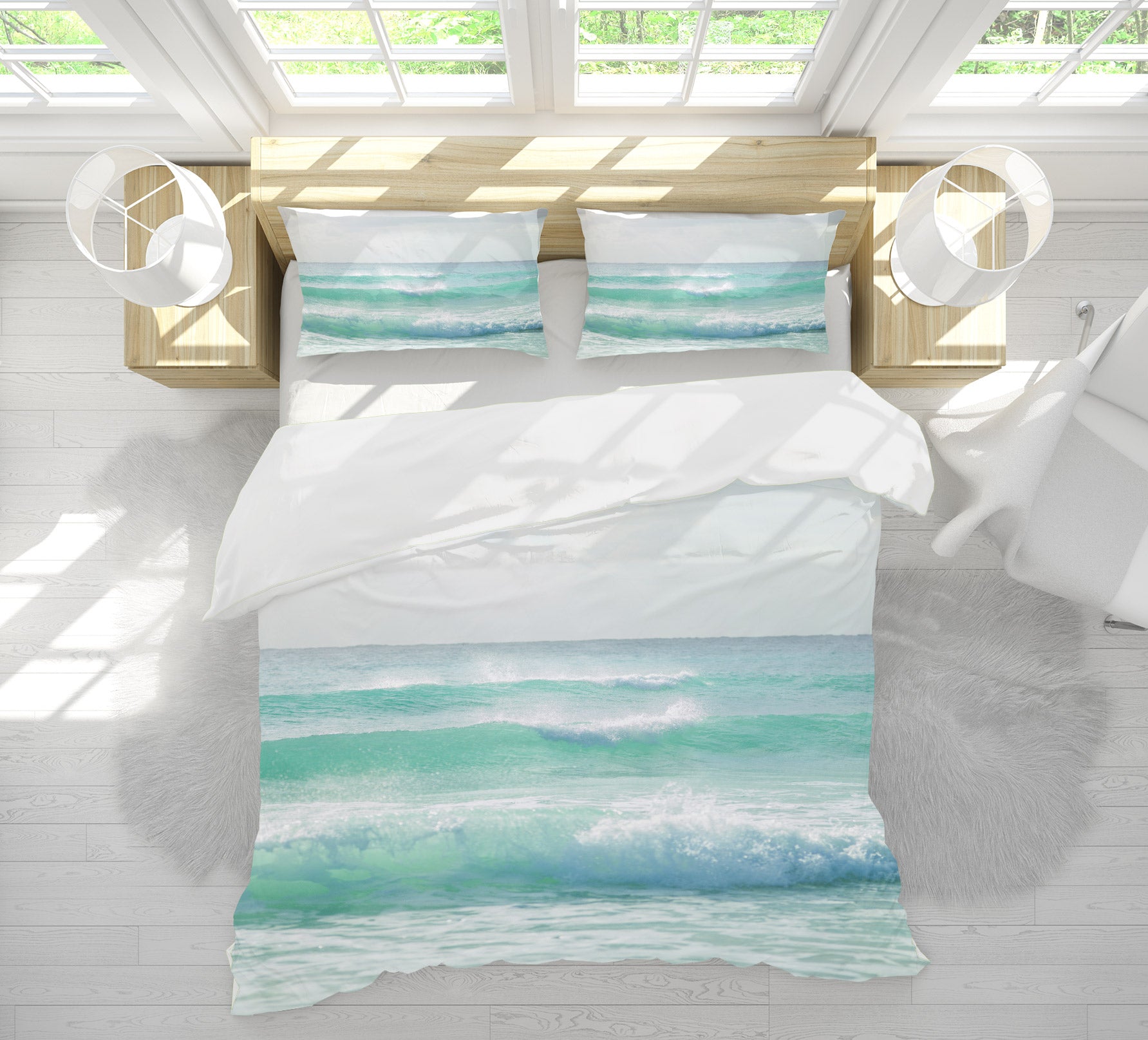 3D Sea Foam 6936 Assaf Frank Bedding Bed Pillowcases Quilt Cover Duvet Cover