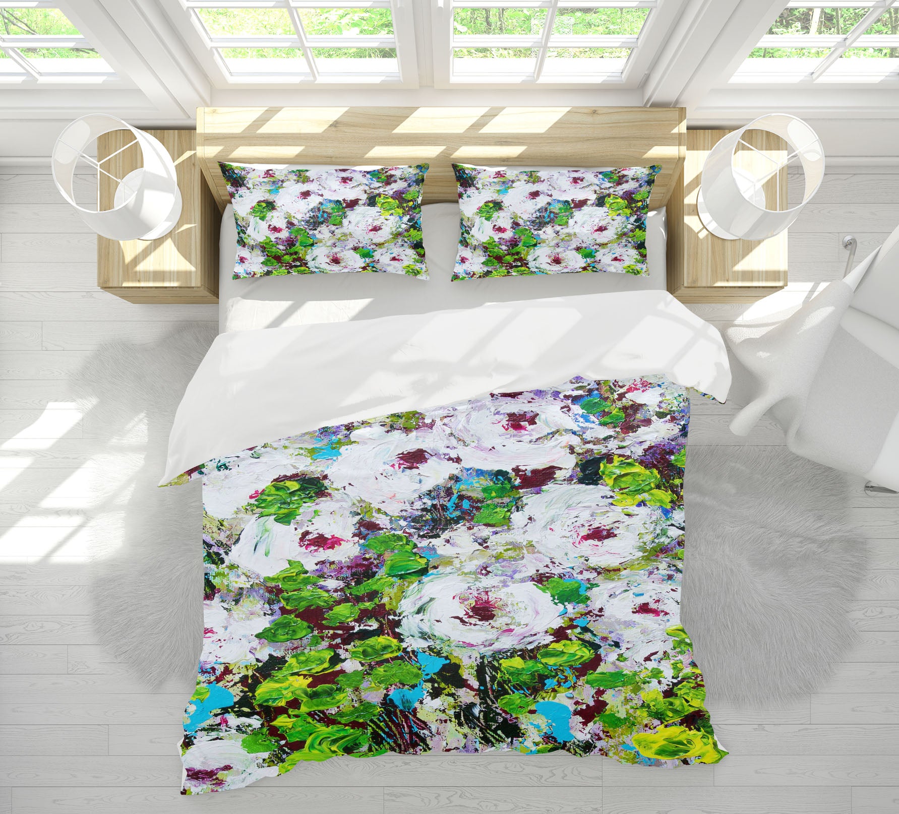 3D Longmont Garden 1117 Allan P. Friedlander Bedding Bed Pillowcases Quilt