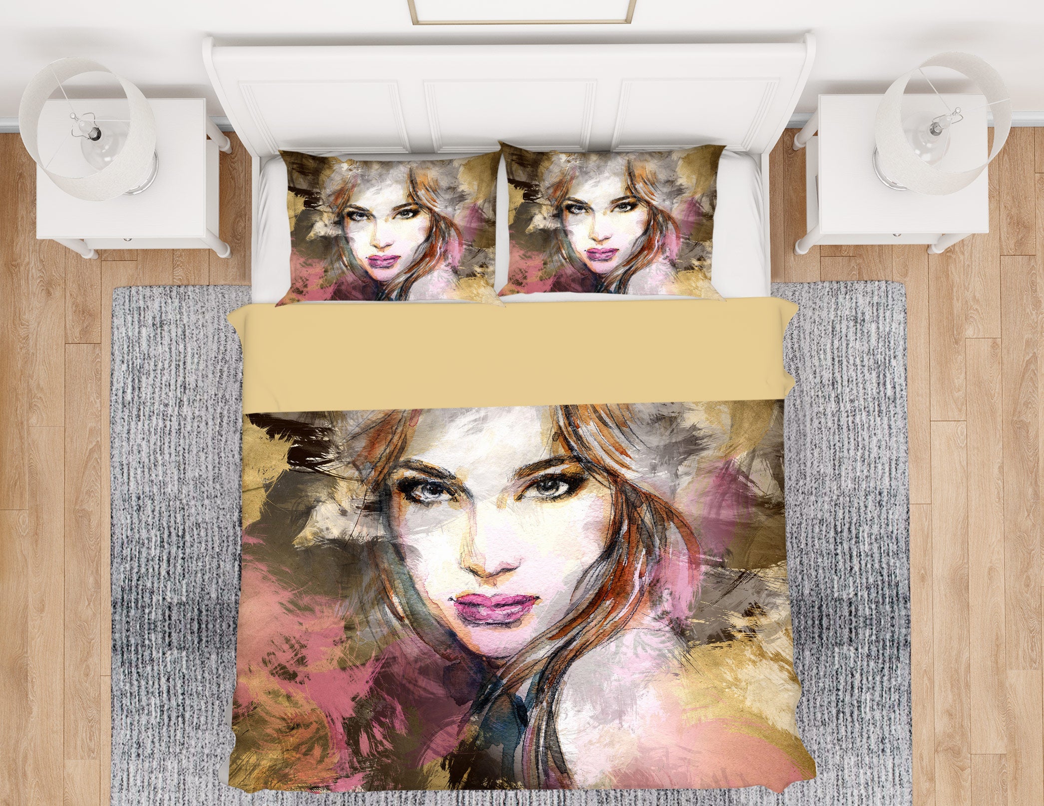 3D Mature Women 001 Bed Pillowcases Quilt