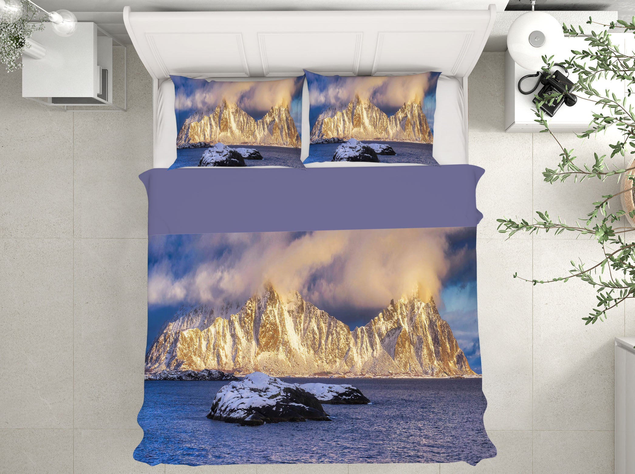 3D Volcanic Eruptions 2152 Marco Carmassi Bedding Bed Pillowcases Quilt