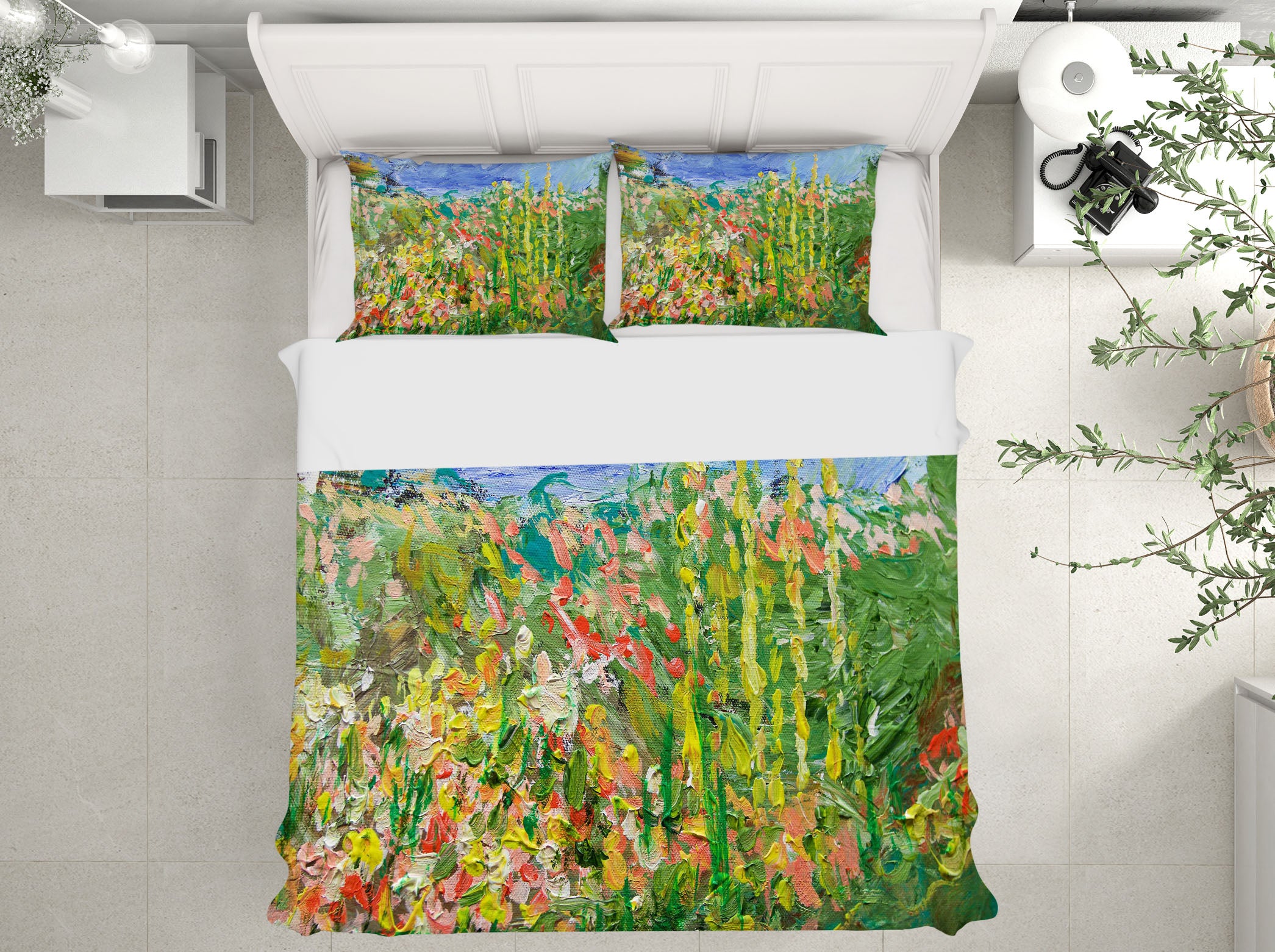 3D Garden Of Delight 1121 Allan P. Friedlander Bedding Bed Pillowcases Quilt