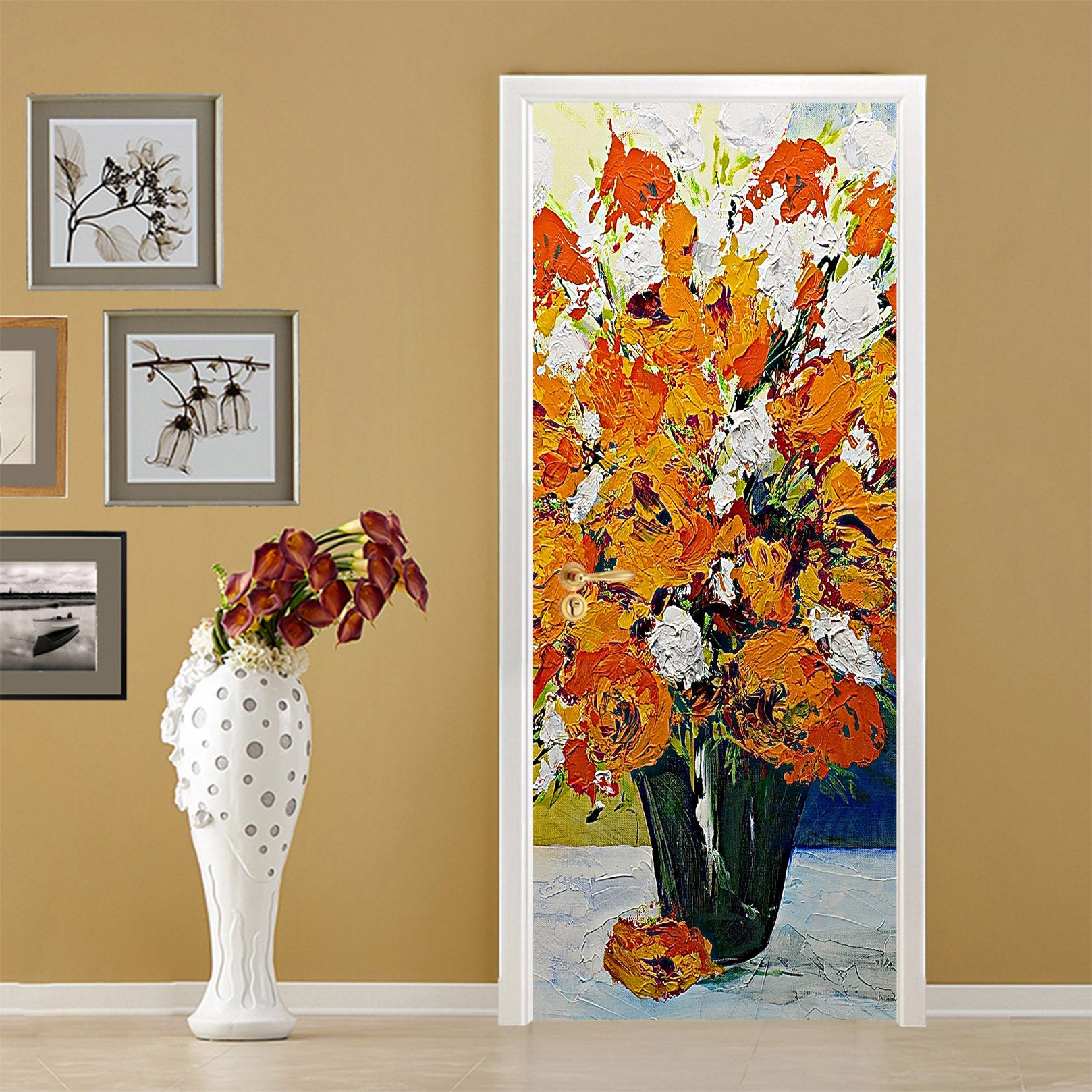 3D Vase 9318 Allan P. Friedlander Door Mural