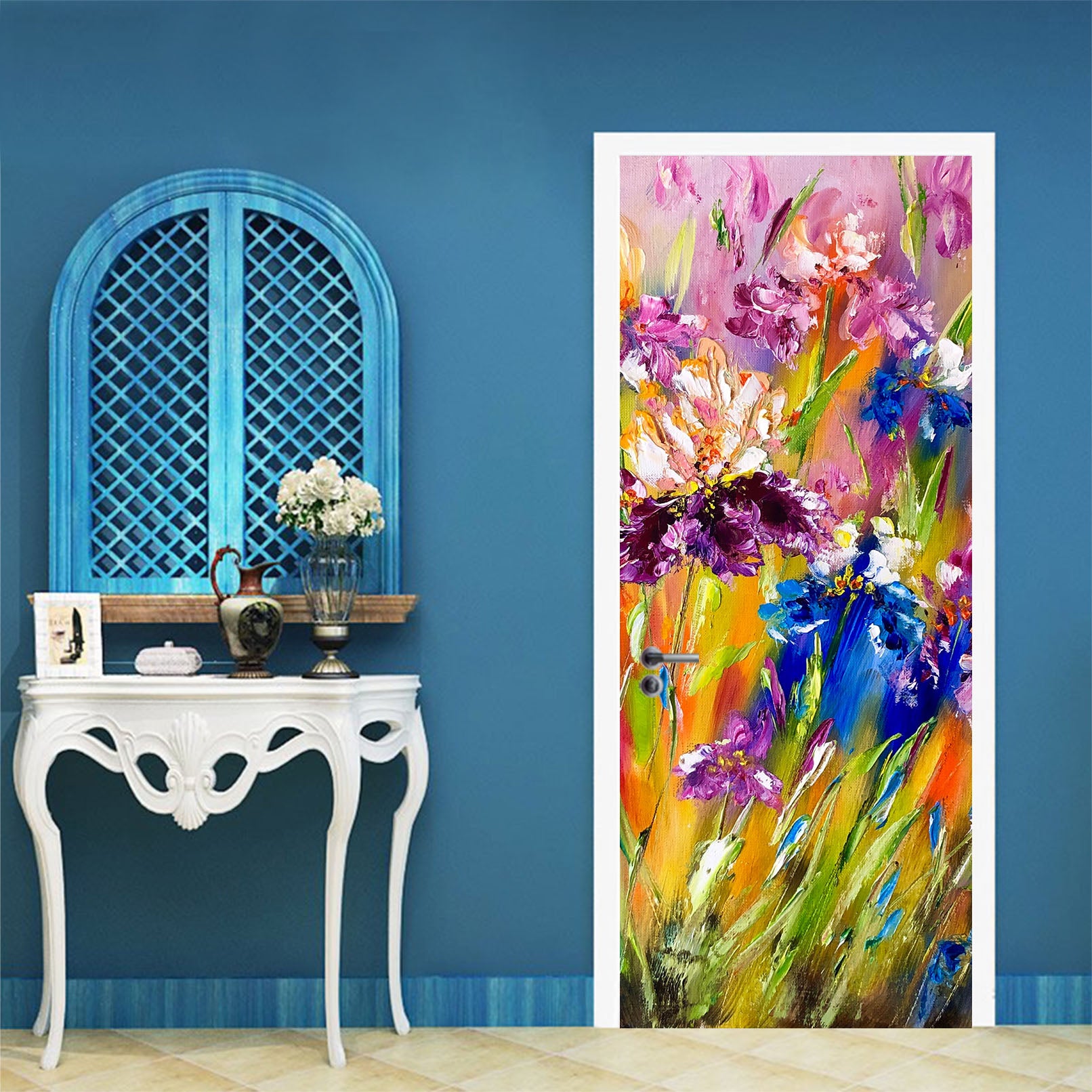 3D Oil Painting Petal 3262 Skromova Marina Door Mural