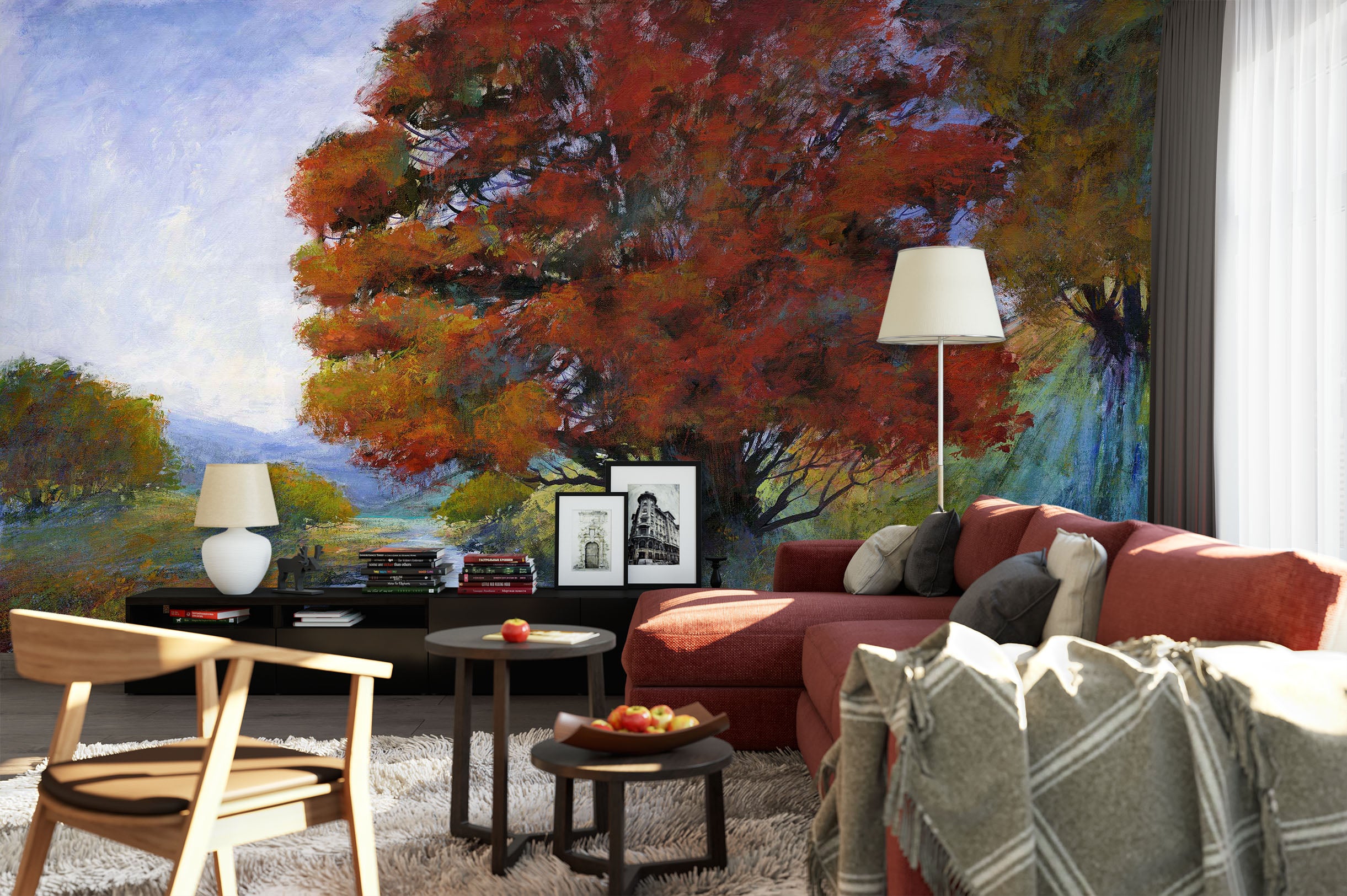 3D Forest River 1511 Michael Tienhaara Wall Mural Wall Murals