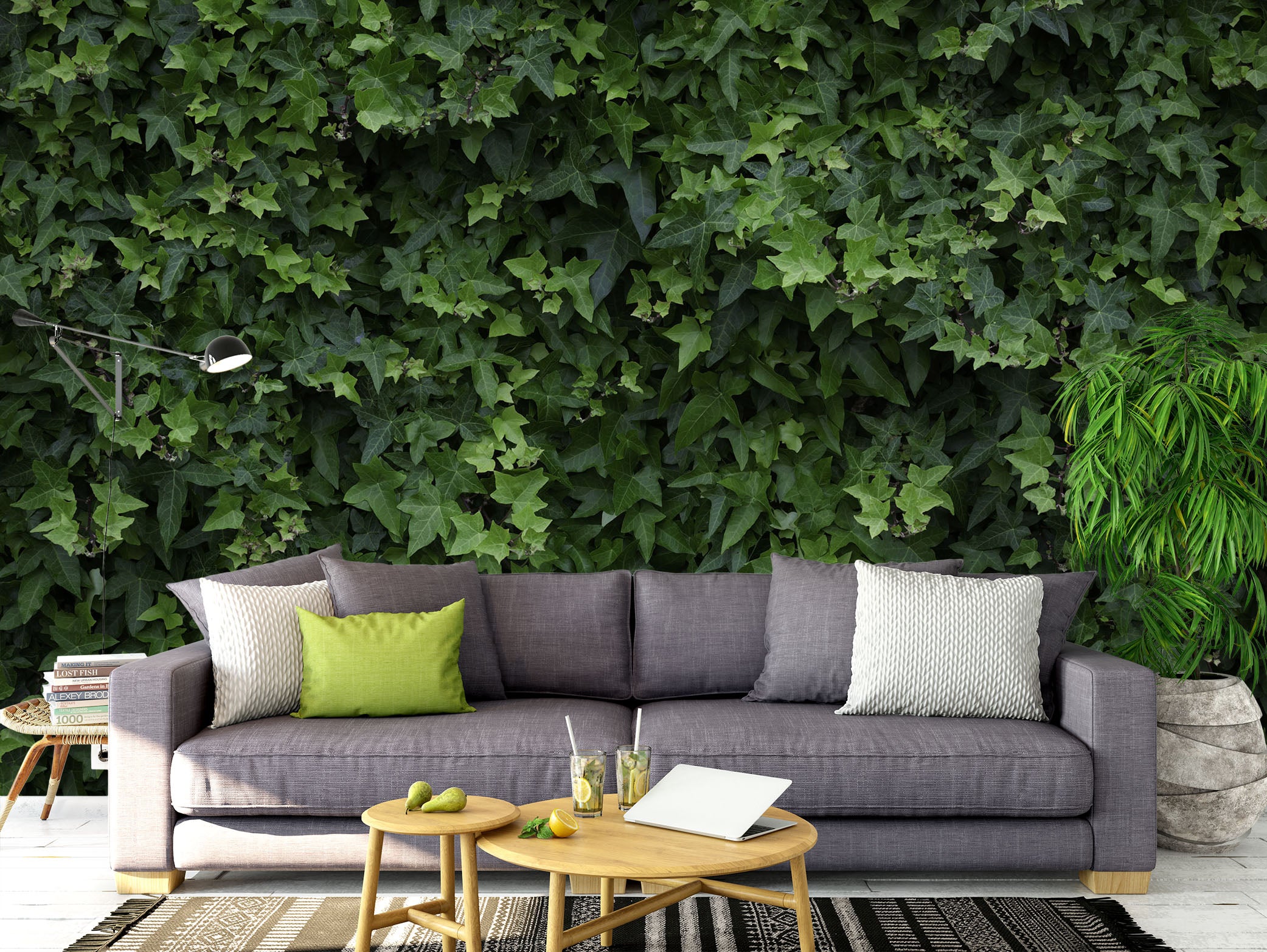 3D Green Vegetation 1107 Wall Murals