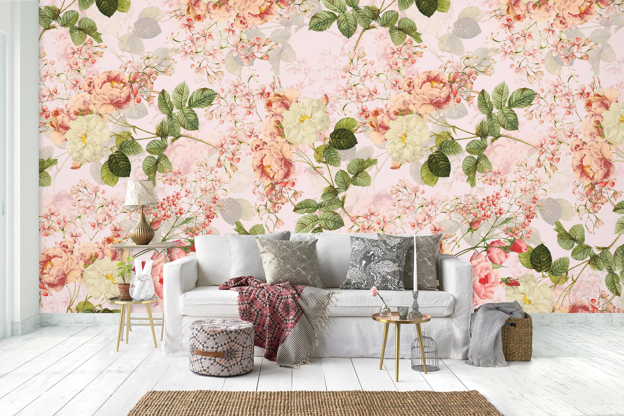 3D Spring Garden 123 Uta Naumann Wall Mural Wall Murals