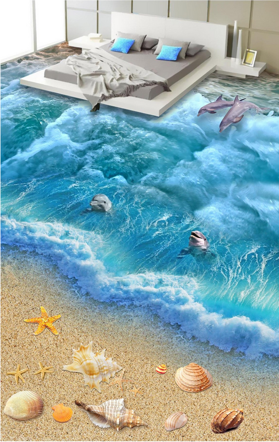 3D Hot Sea Beach Baño L2565 Papel pintado extraíble comercial Papel pintado  autoadhesivo Peel & Stick Wallpaper Wallpaper Mural AJSTOREArt