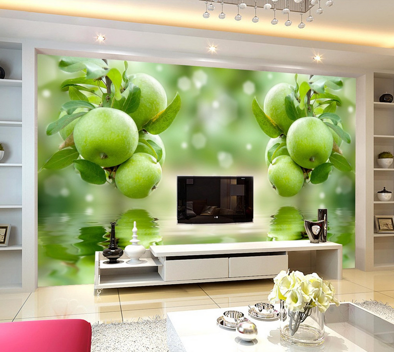 Fresh Green Apples Wallpaper AJ Wallpaper 