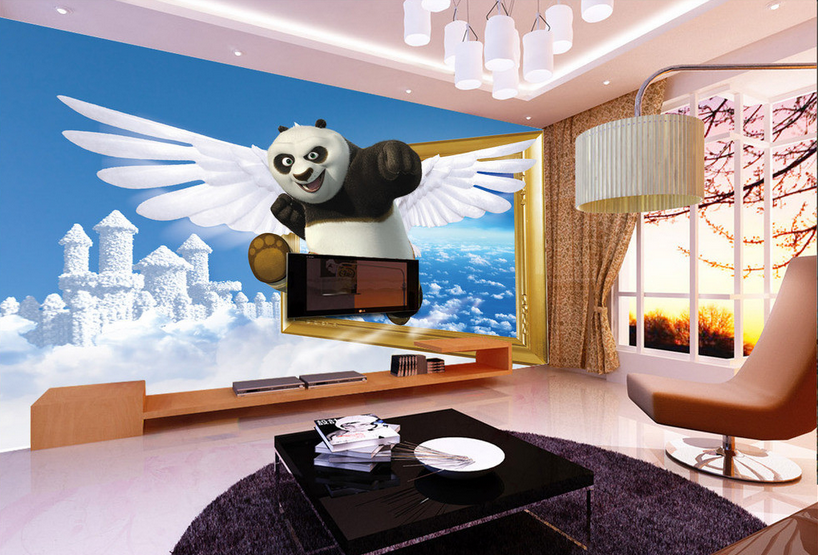 Flying Panda Wallpaper AJ Wallpaper 