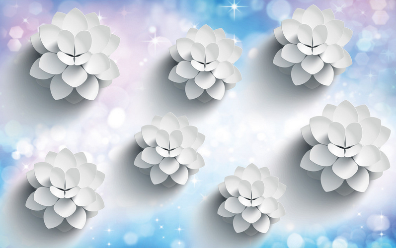 Shining Blossoms Wallpaper AJ Wallpaper 