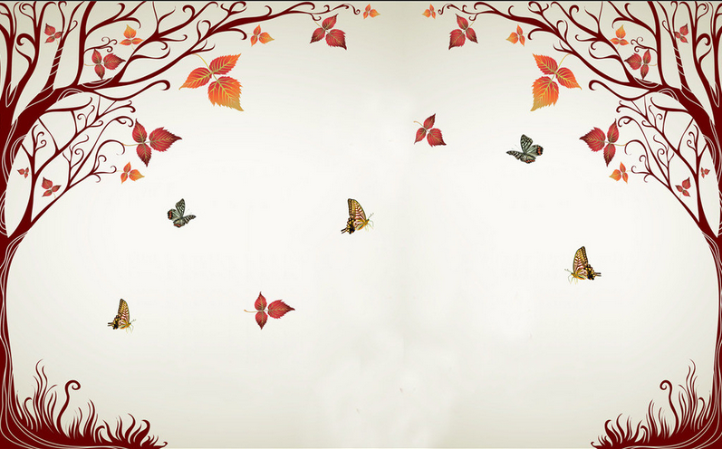 Flying Butterflies Wallpaper AJ Wallpaper 