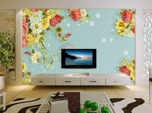 3D Flower Gathering 112 Wallpaper AJ Wallpaper 