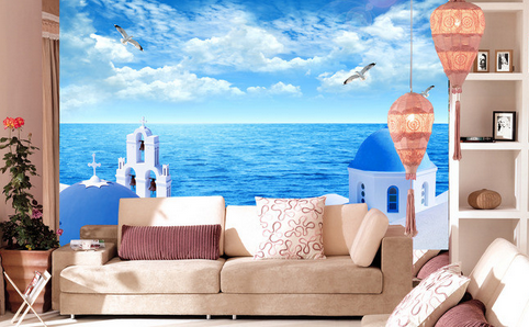 3D Roof Bird 778 Wallpaper AJ Wallpaper 