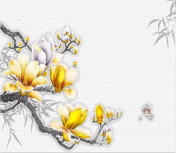 Golden Pear Flower On Branch 534 Wallpaper AJ Wallpaper 1 