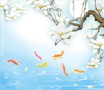 Golden Fishes In Pond 872 Wallpaper AJ Wallpaper 1 