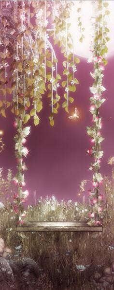 3D wisteria painting door mural Wallpaper AJ Wallpaper 