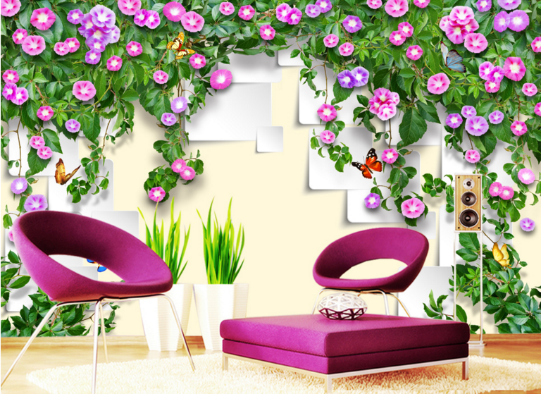 3D Morning Glory 268 Wallpaper AJ Wallpaper 