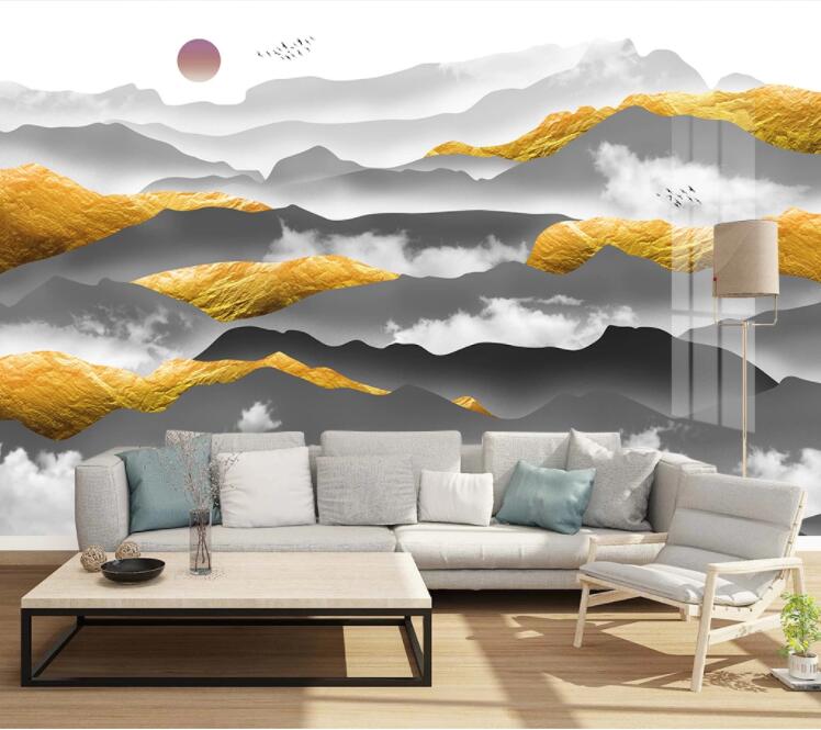 3D White Cloud WC2174 Wall Murals