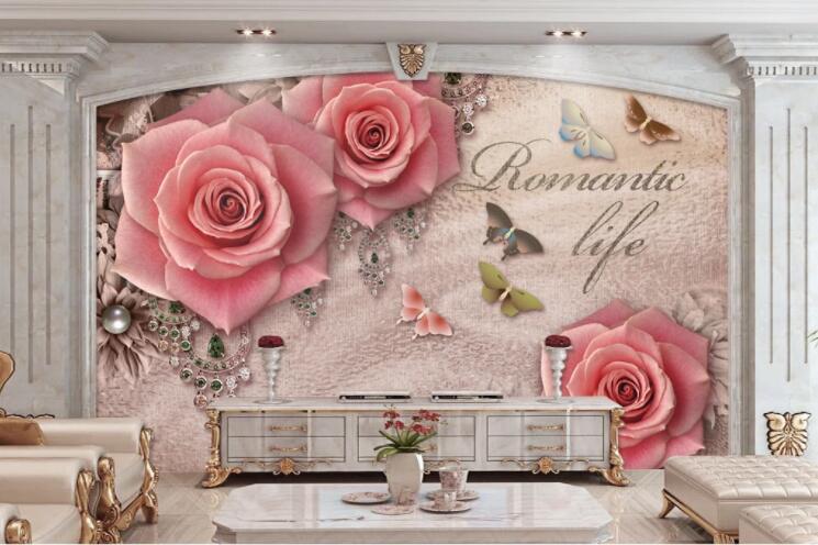 3D Color Butterfly WC295 Wall Murals