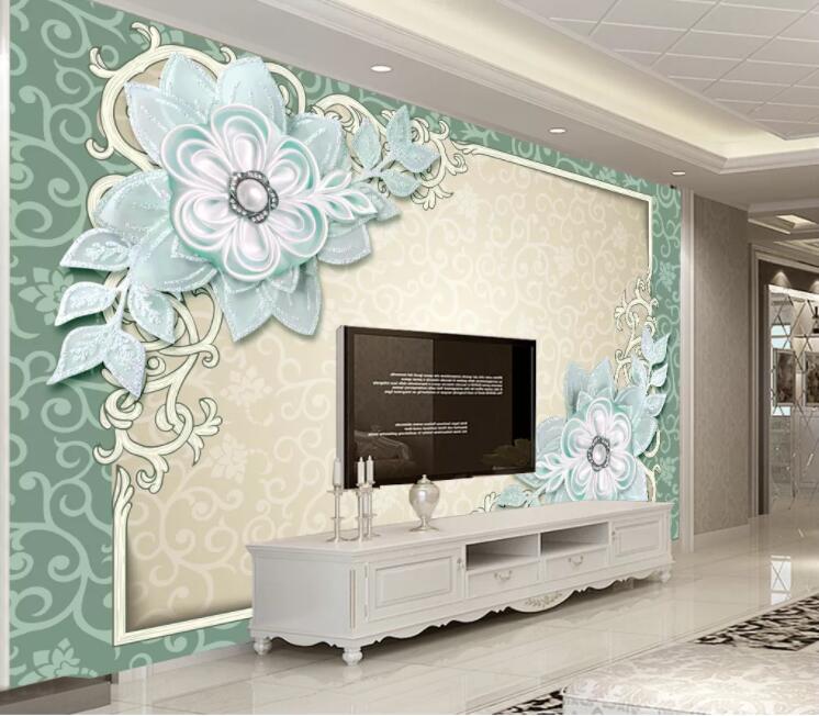 3D Flower Decoration WC1591 Wall Murals