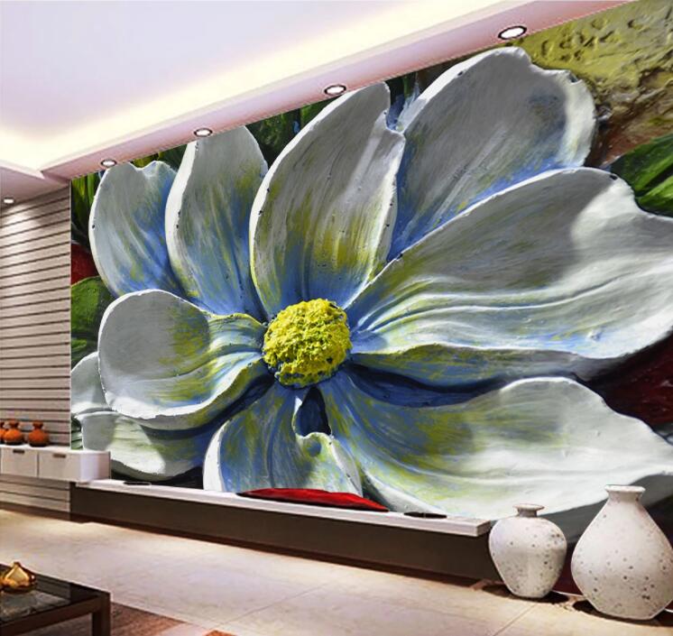 3D Flower Unfolding WC900 Wall Murals