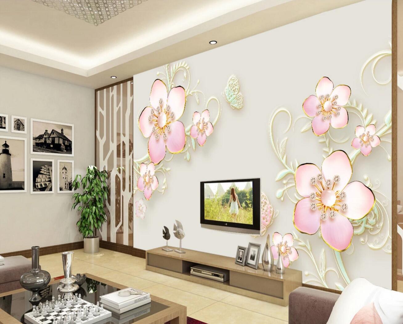 3D Butterfly Decoration WC598 Wall Murals