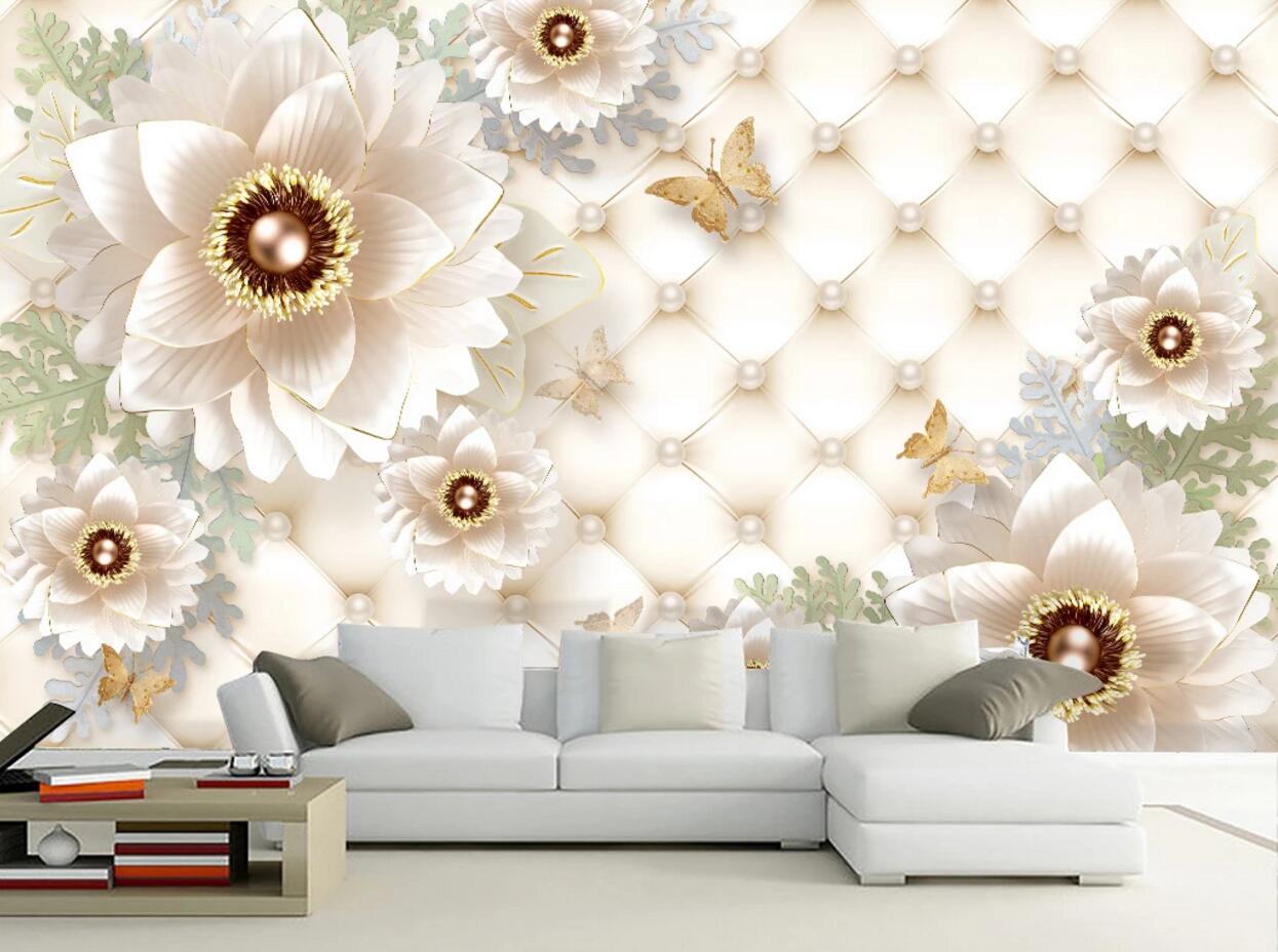 3D Stamen Pearl WC762 Wall Murals