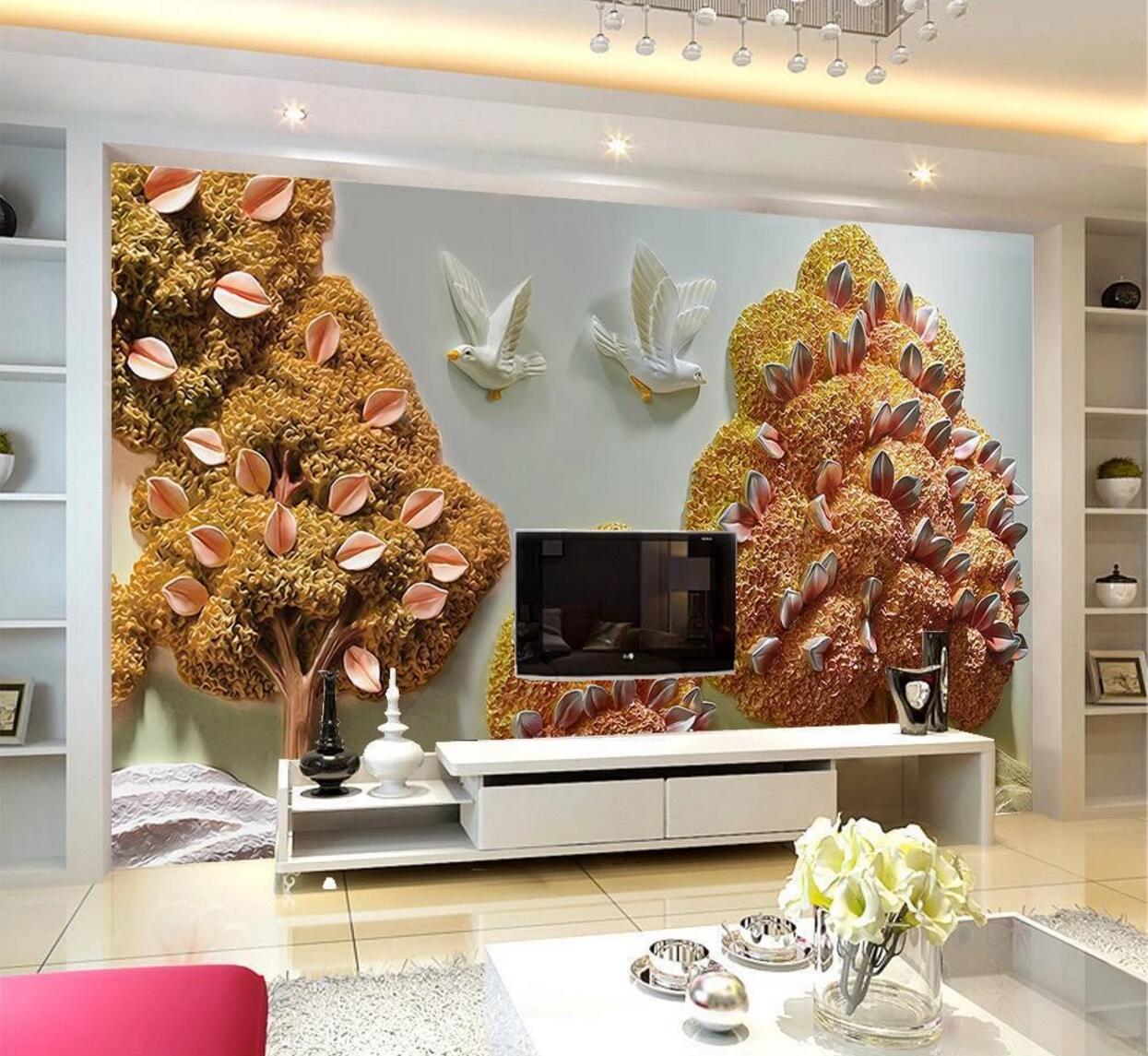 3D Maple Tree WC843 Wall Murals