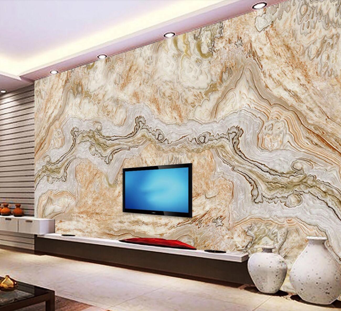 3D Wave Pattern WC1233 Wall Murals