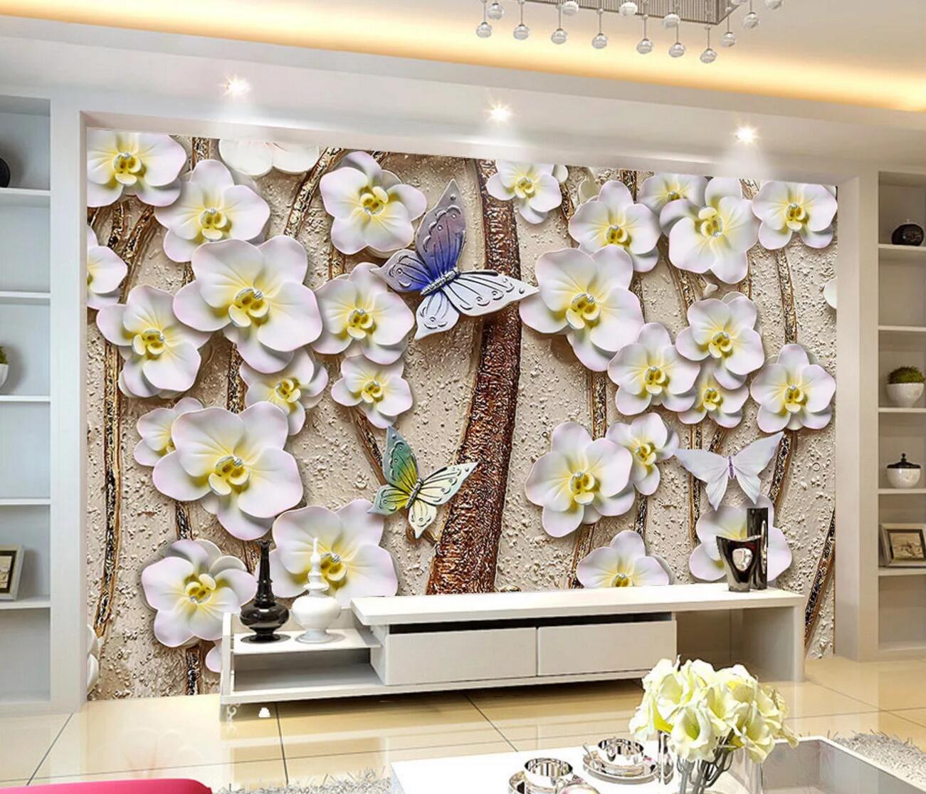 3D Flower Decoration WC1216 Wall Murals