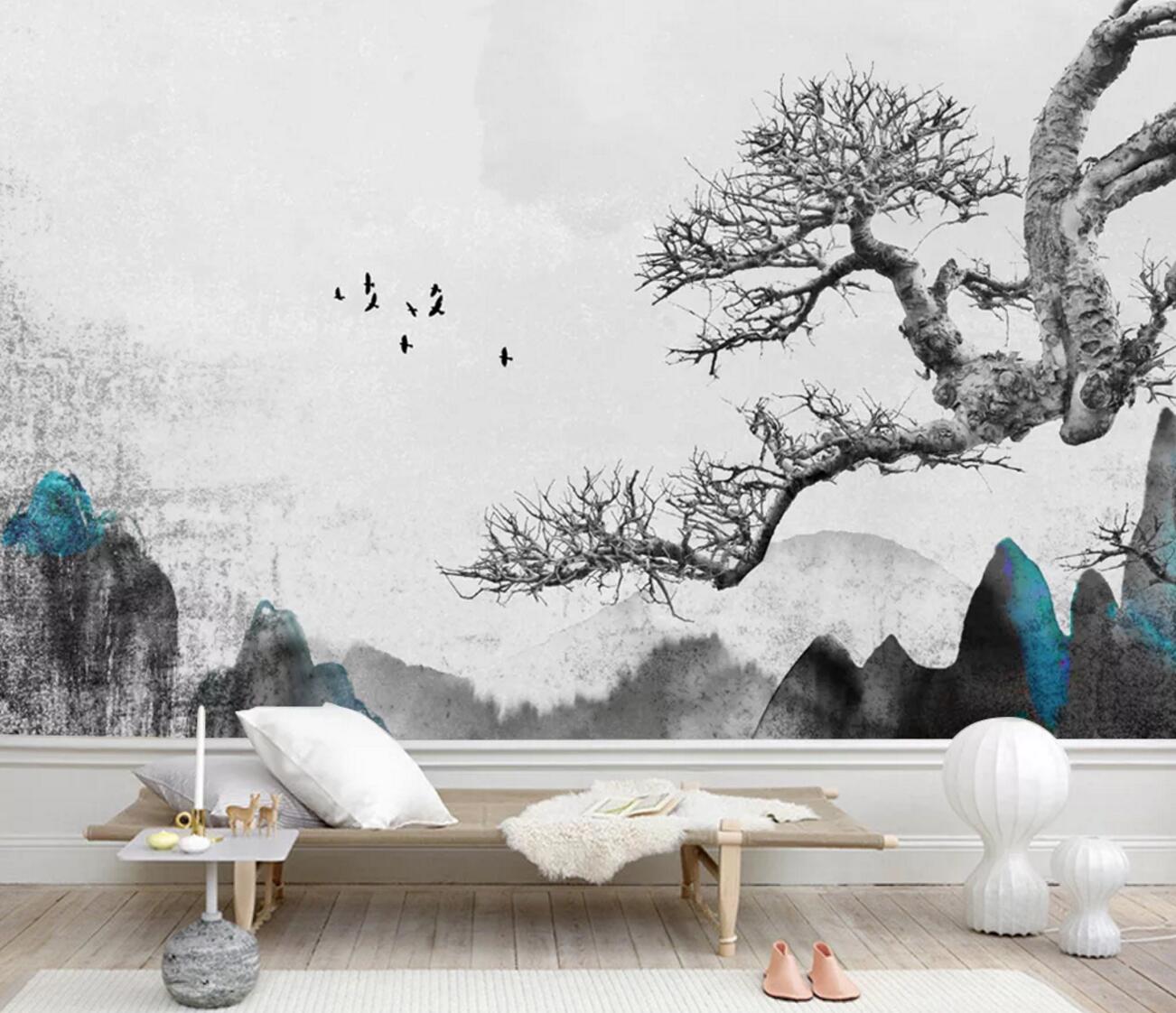 3D Tree Branch WC1151 Wall Murals