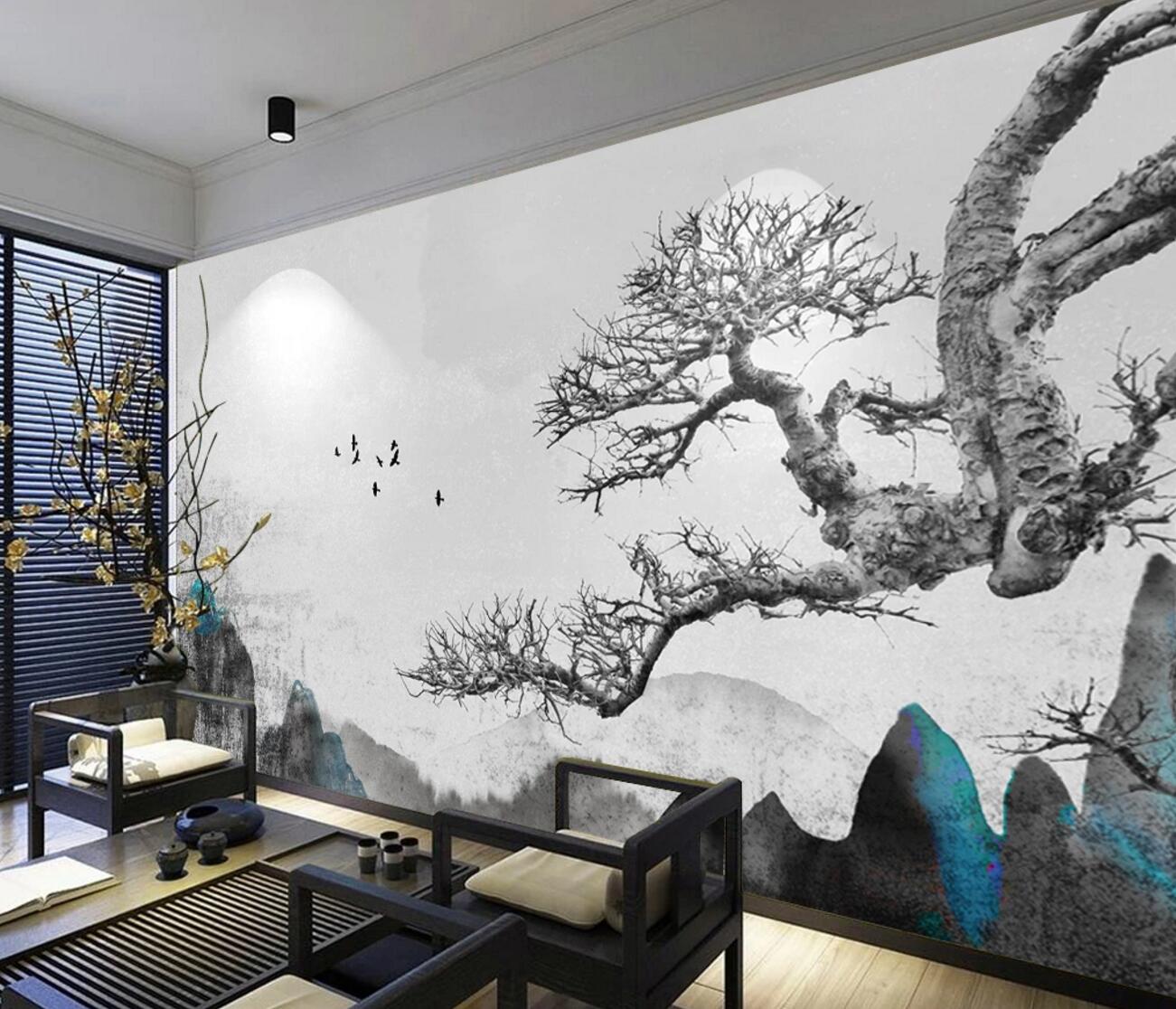 3D Tree Branch WC1151 Wall Murals