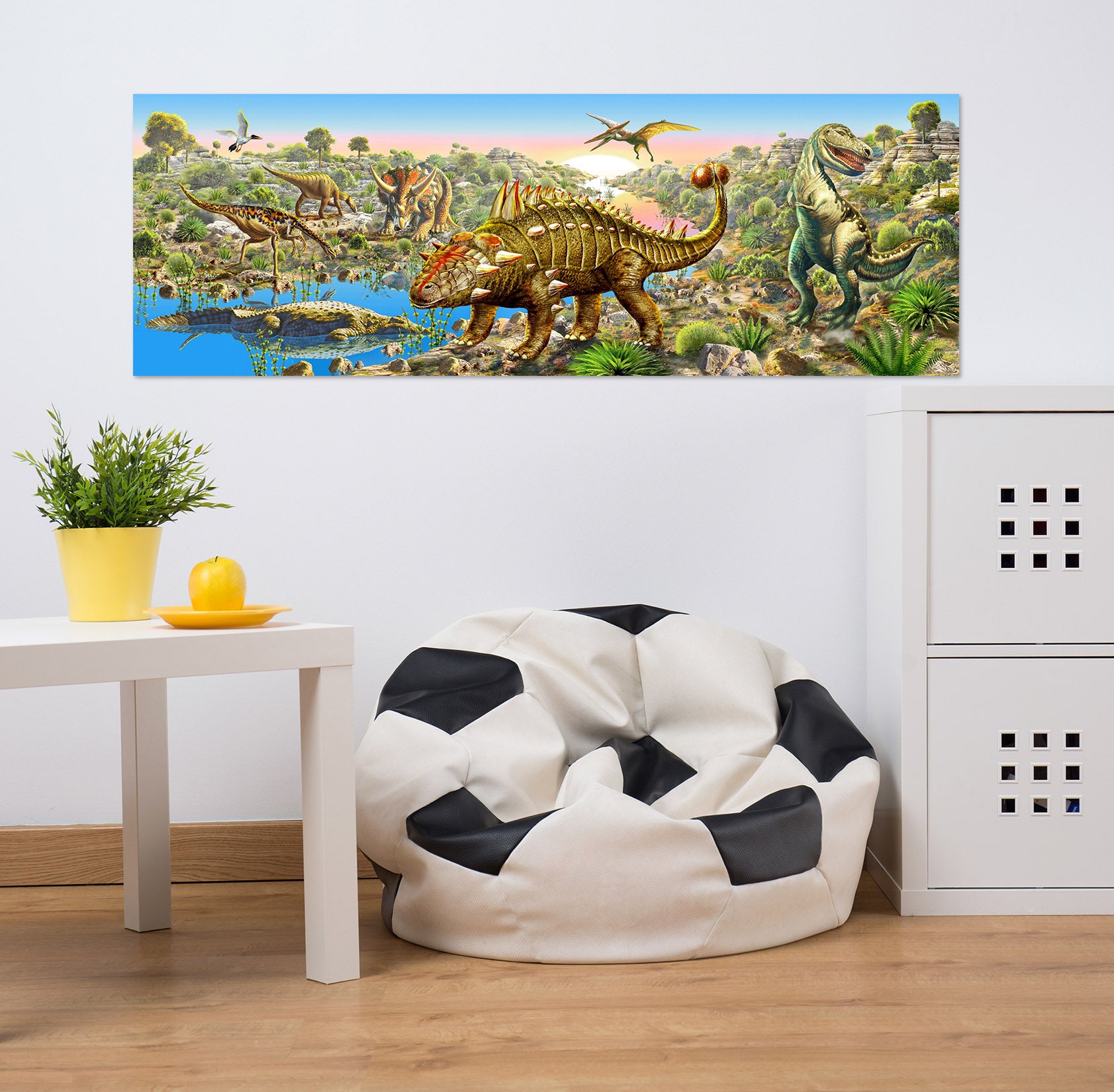 3D Dinosaur World 002 Adrian Chesterman Wall Sticker