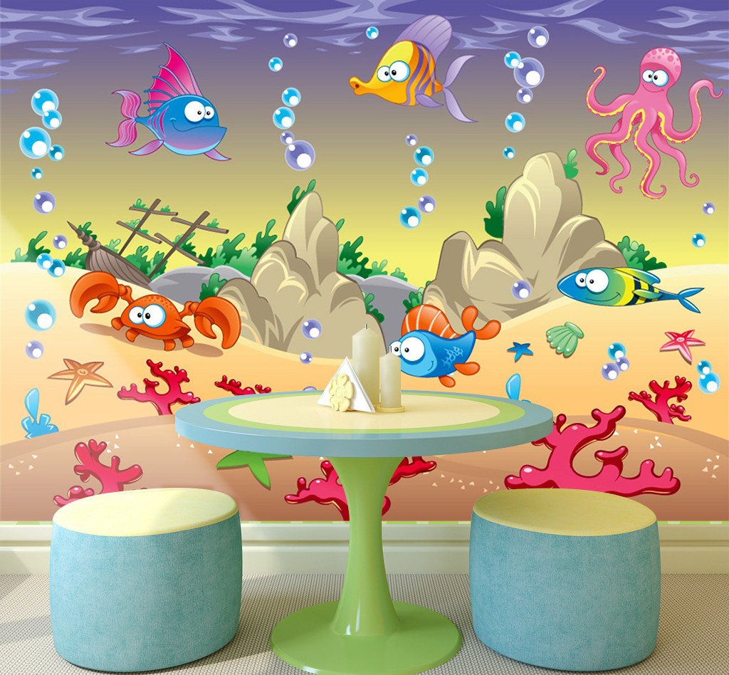 3D Lively Sea Fish 232 Wallpaper AJ Wallpaper 