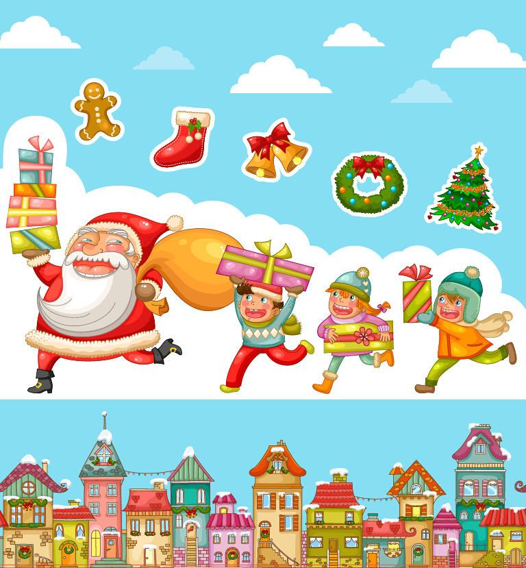 3D Happy Children Received Christmas Gifts 4 Wallpaper AJ Wallpaper 