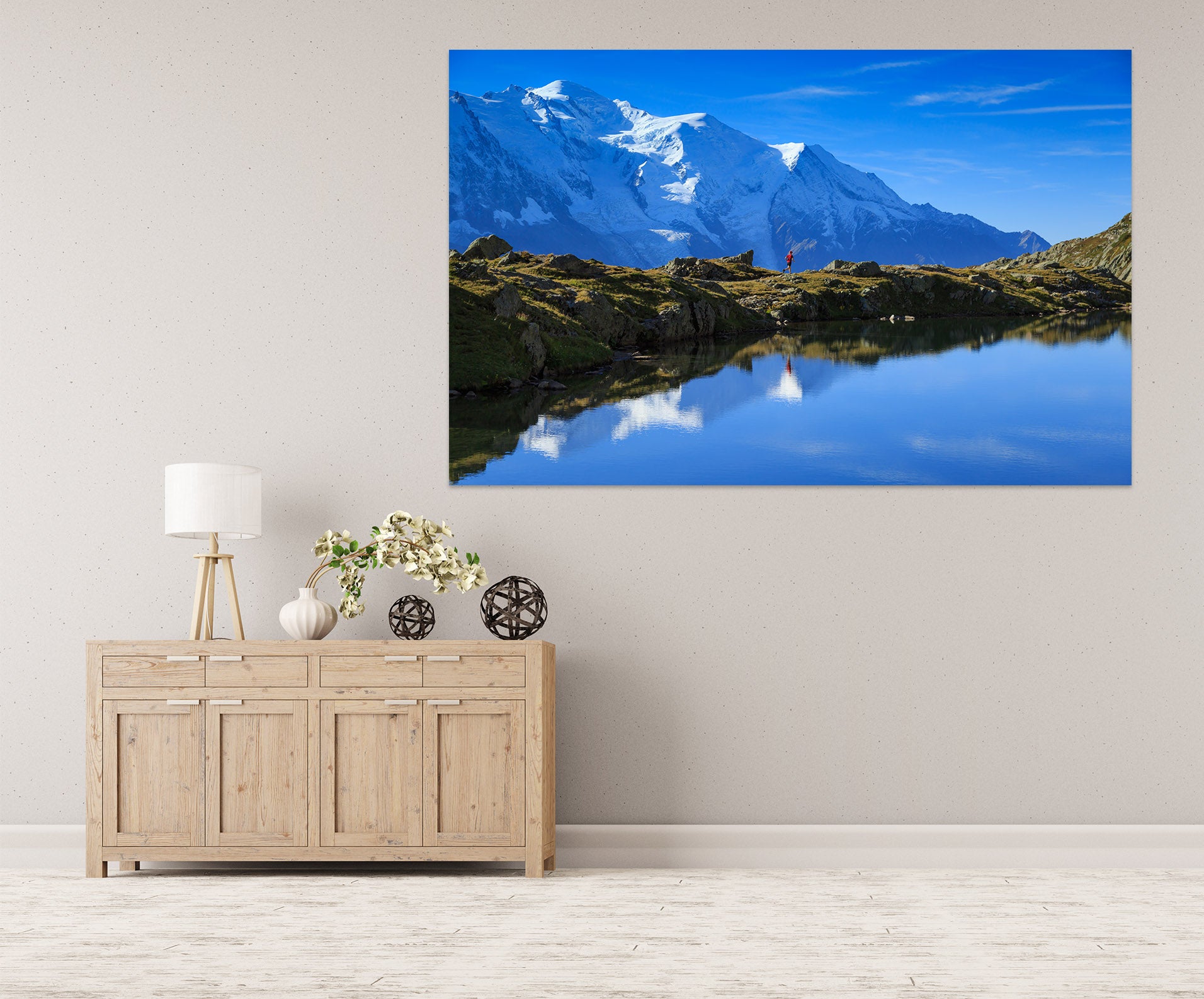 3D Mountain Lake 1081 Wall Sticker