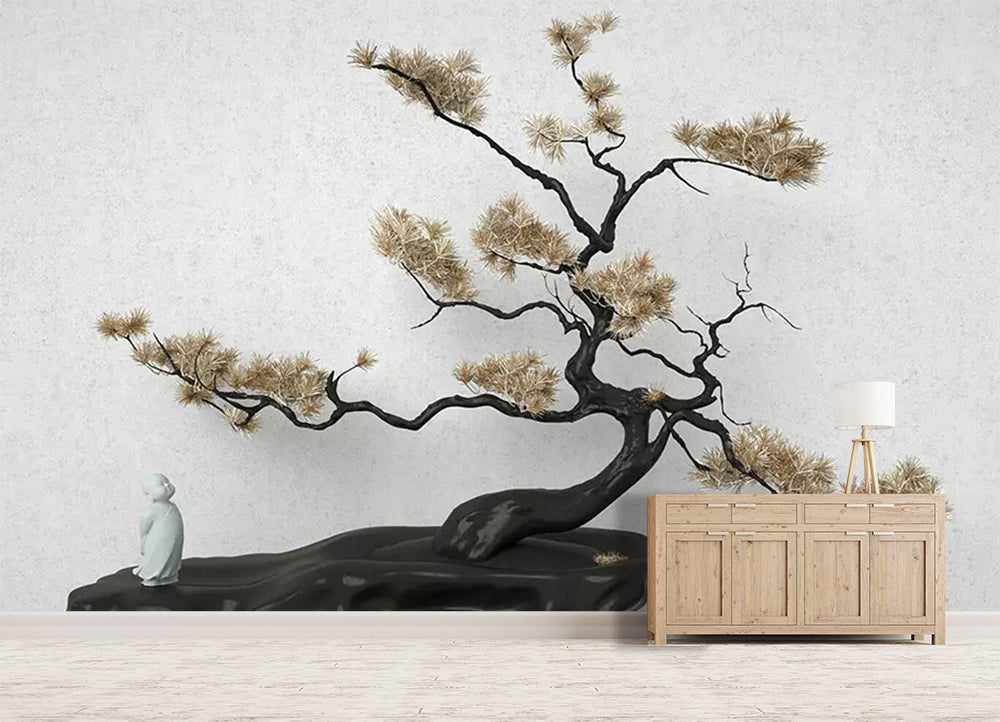 3D Bonsai Art WC782 Wall Murals