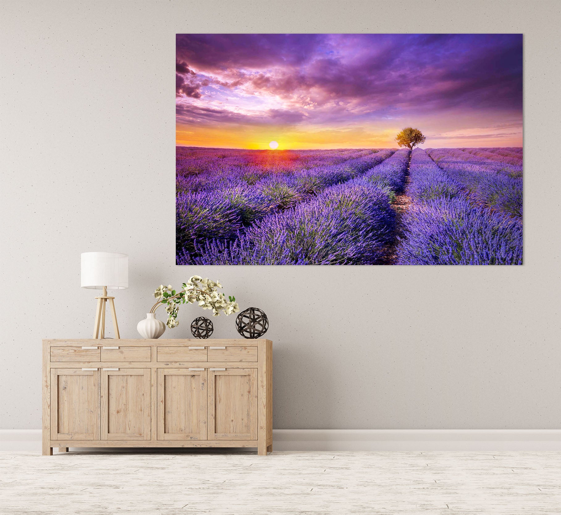 3D Lavender World 149 Marco Carmassi Wall Sticker