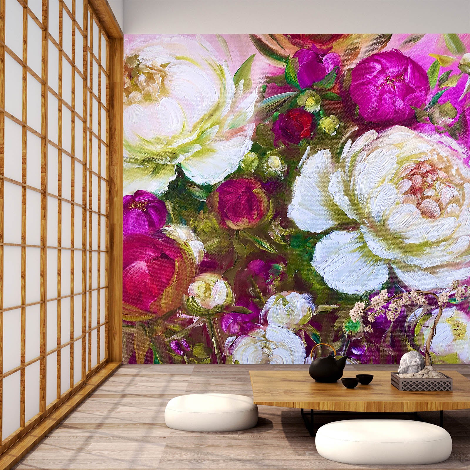 3D Beautiful Flower Bud 256 Skromova Marina Wall Mural Wall Murals