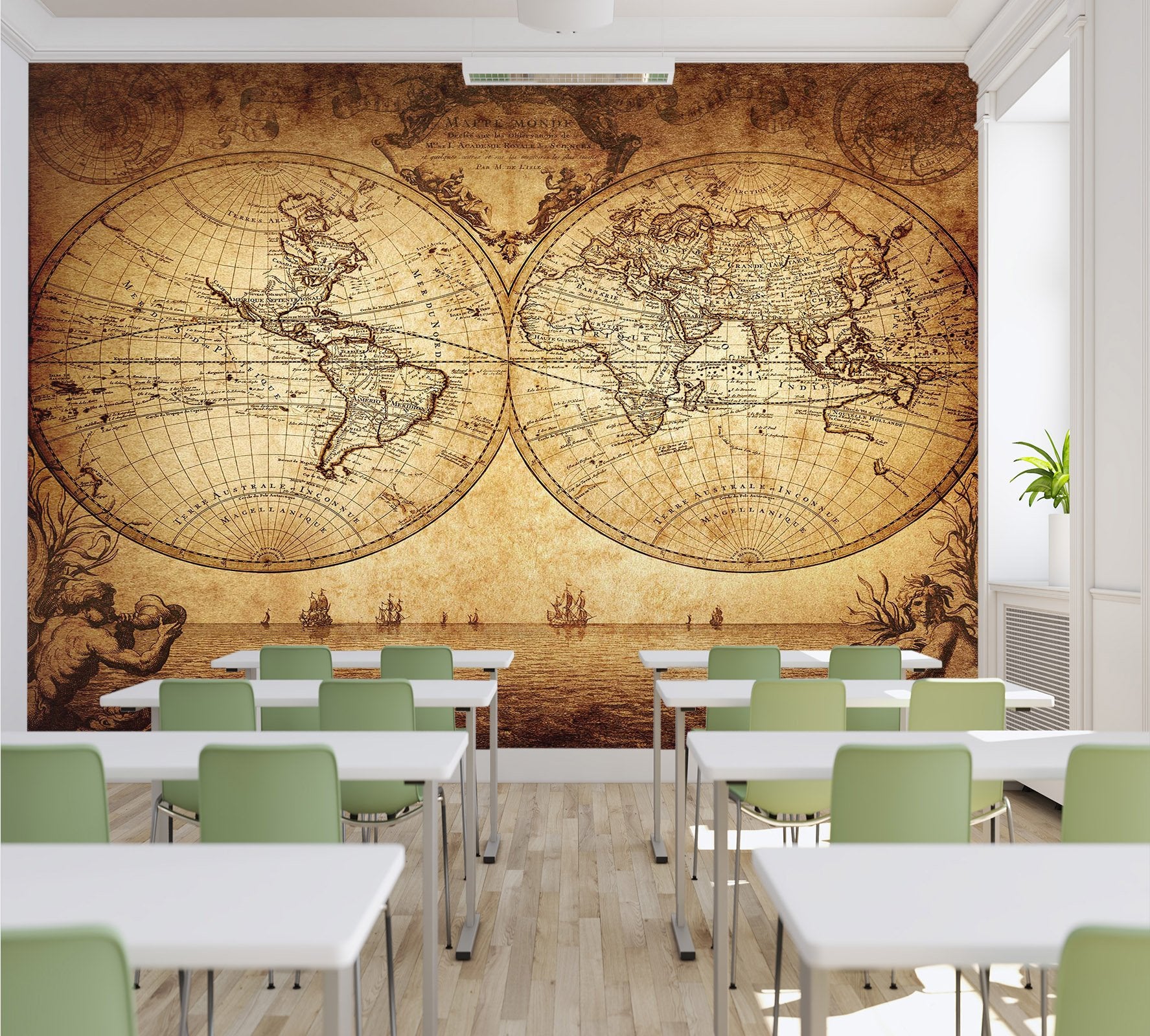 3D world map 47 Wall Murals Wallpaper AJ Wallpaper 2 