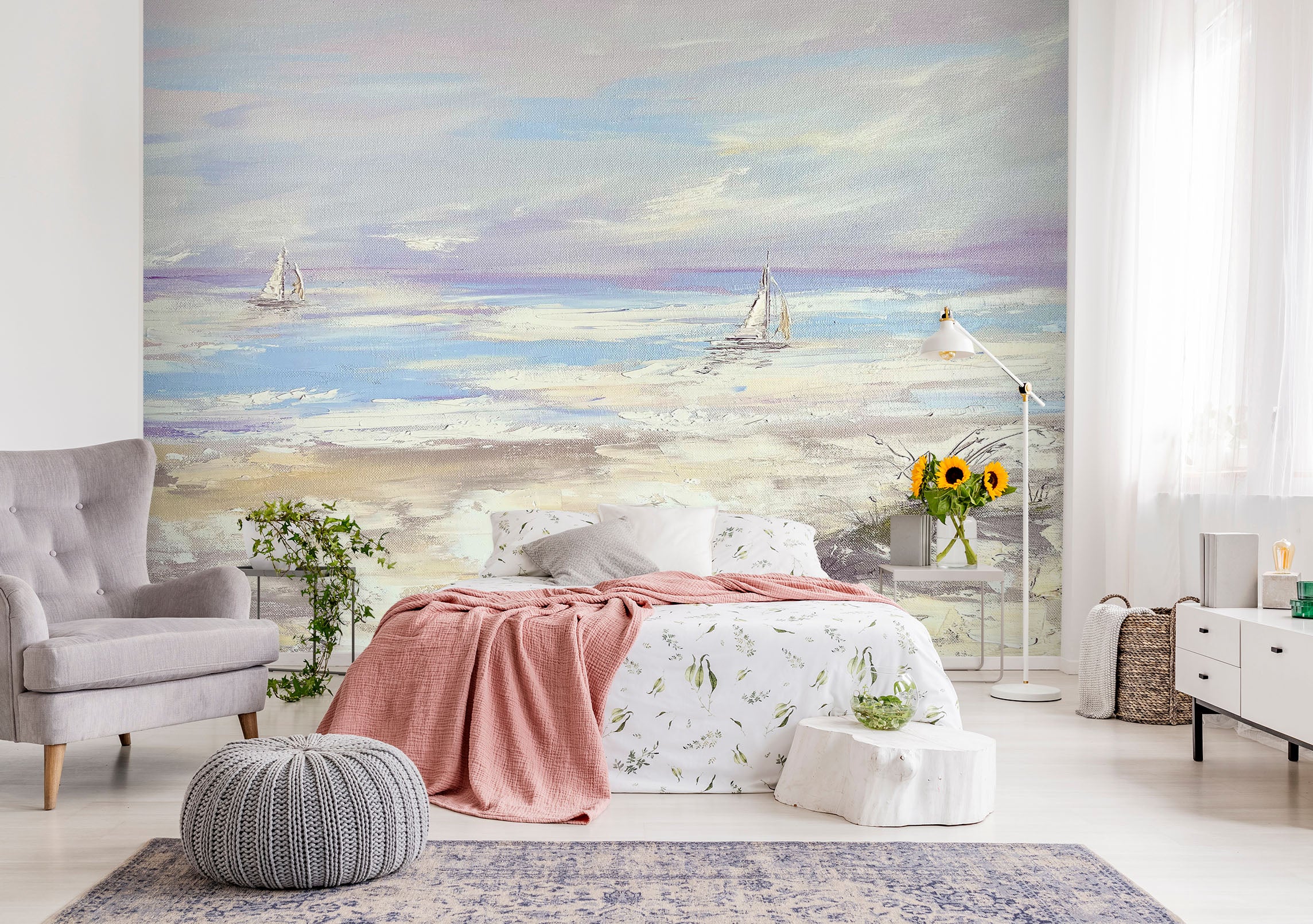 3D Hand Painted Waves 2613 Skromova Marina Wall Mural Wall Murals