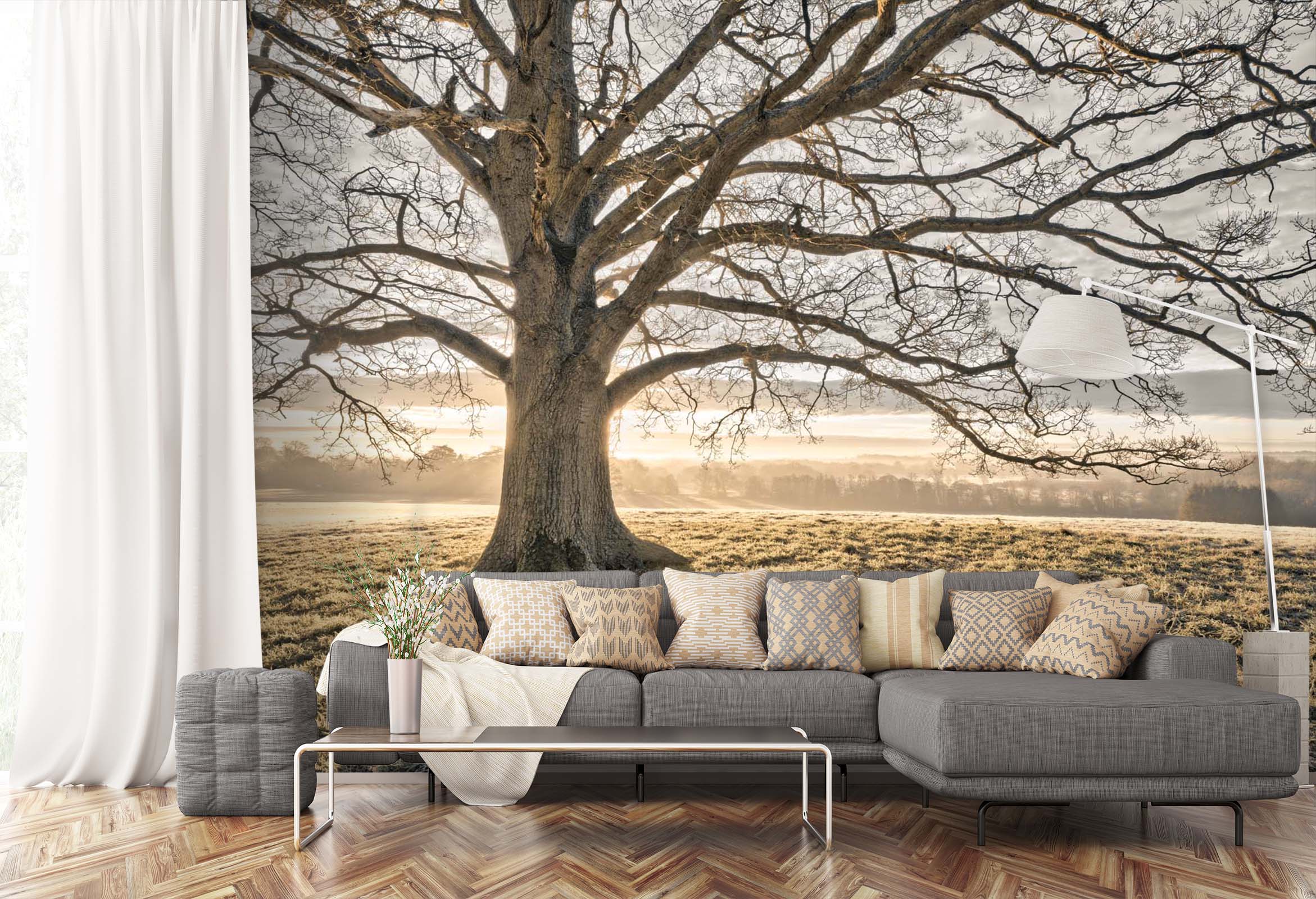 3D Sunshine Tree 072 Assaf Frank Wall Mural Wall Murals