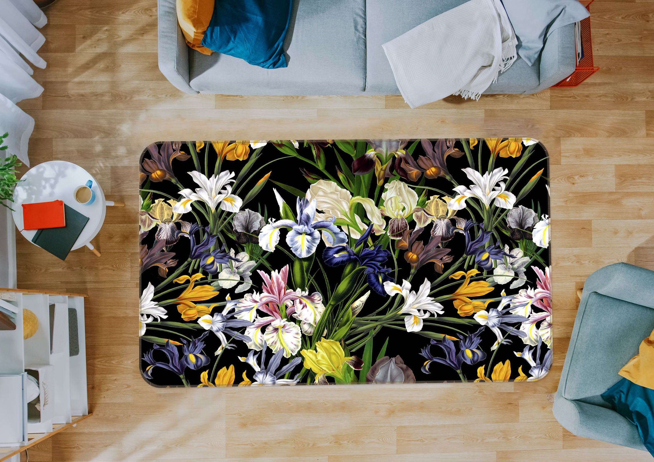 3D Beautiful Garden 168 Uta Naumann Rug Non Slip Rug Mat