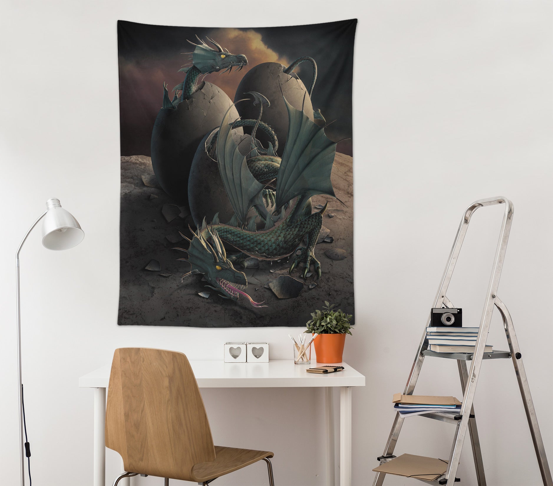 3D Dragon Egg 116230 Vincent Tapestry Hanging Cloth Hang