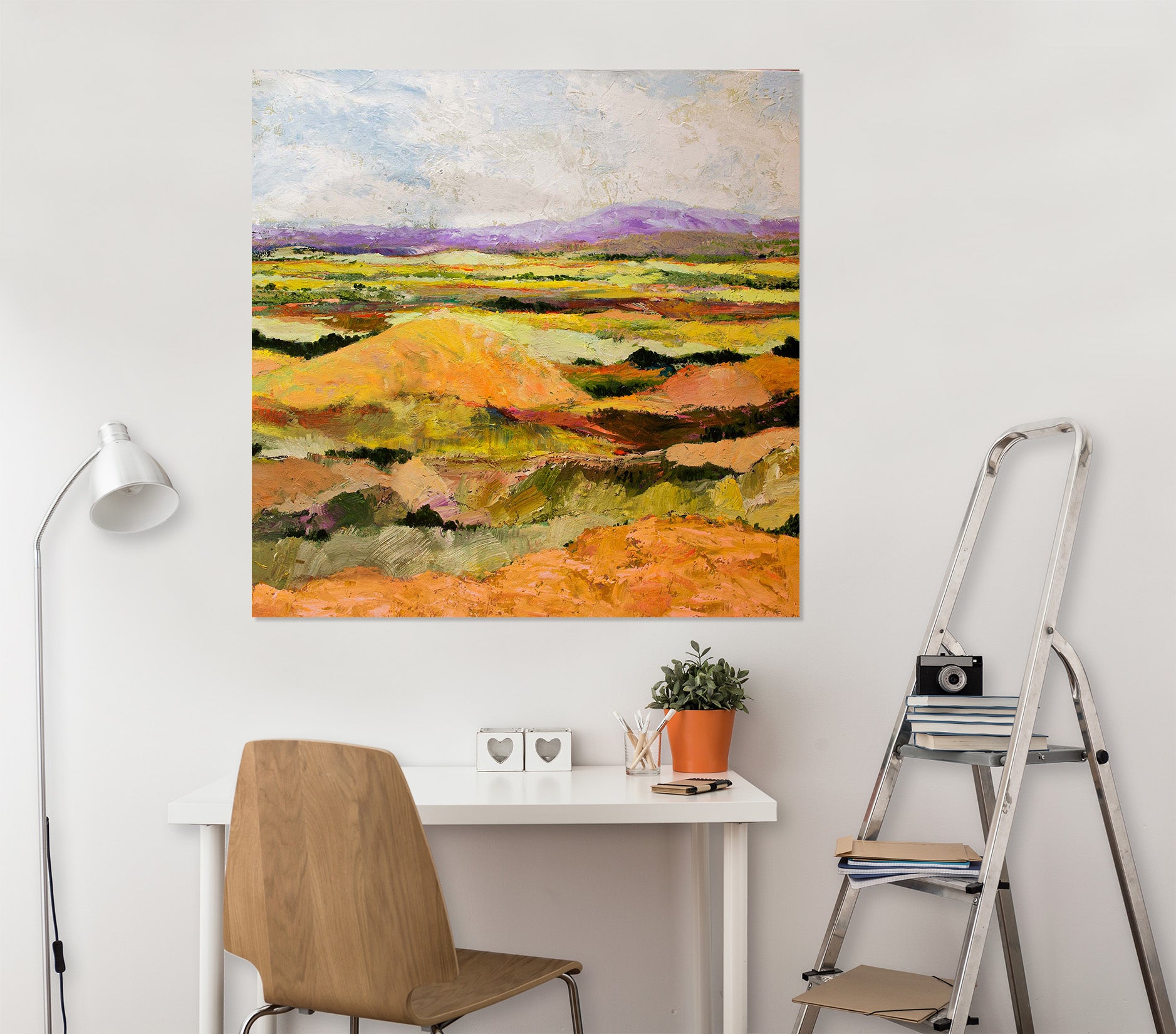 3D Golden Field 185 Allan P. Friedlander Wall Sticker